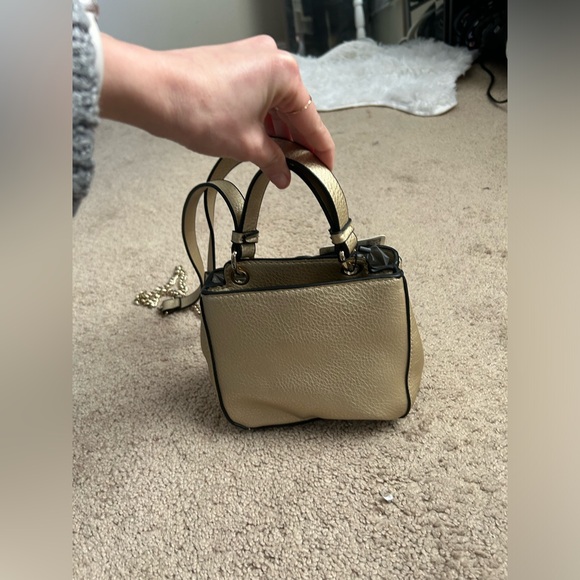 NWT ZARA Evening Gold and Rhinestones Bag - Picture 3 of 11